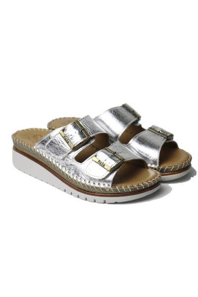 Oasis Sandal By Sala In Silver