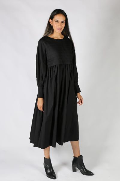Trelise Cooper Pleat and Greet Dress In Black