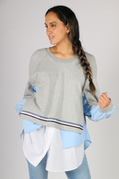 Cooper Layer Cake Top In Grey