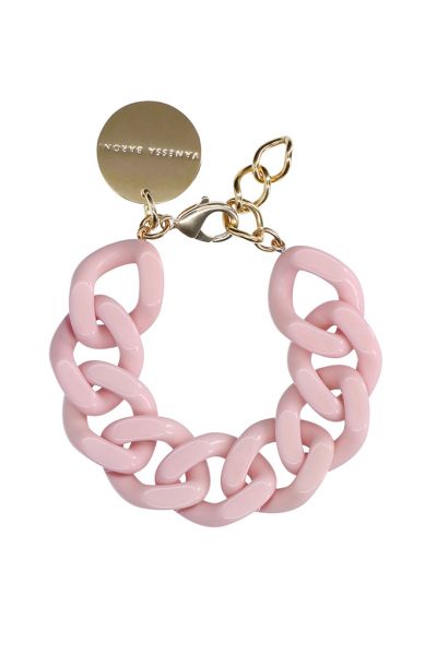 Flat Chain Bracelet By Vanessa Baroni In Pink