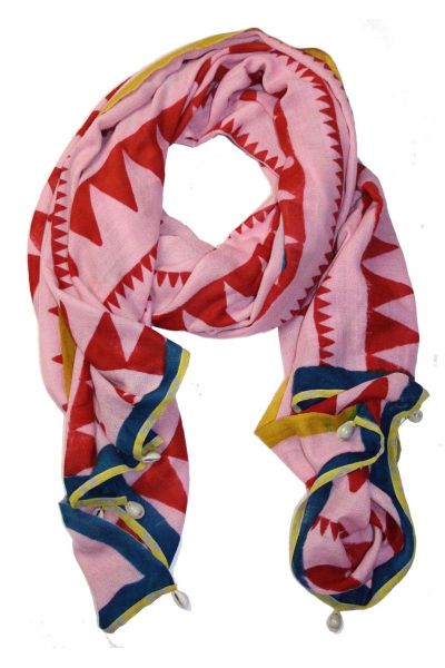 Wool Circus Print Scarf by Anupamaa