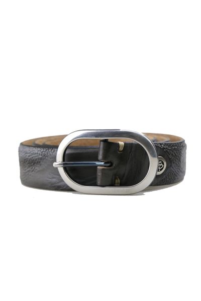 Stringray Oval Belt By B.Belt In Steel