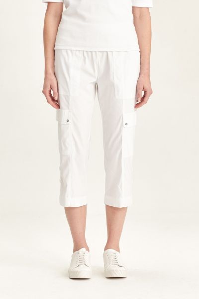 Verge Acrobat Cargo Short In White