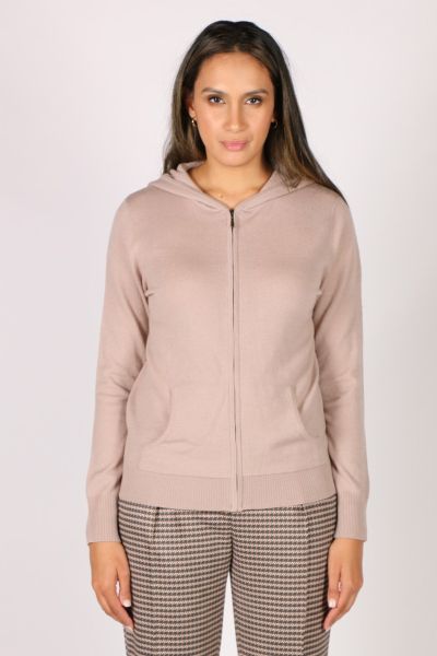 Hoodie In Latte by Bridge & Lord 