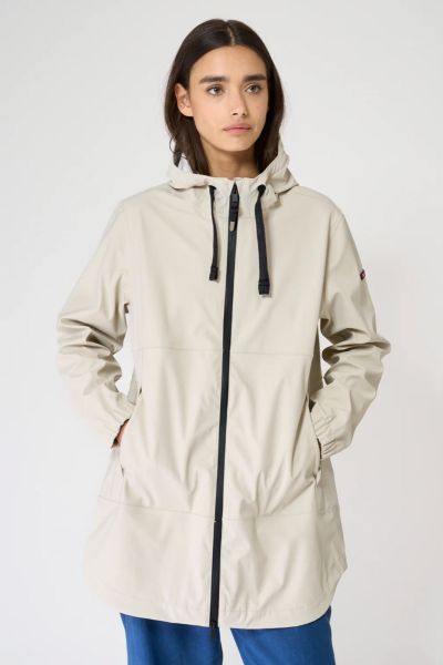 Batela Everyday Raincoat In Moon Beam