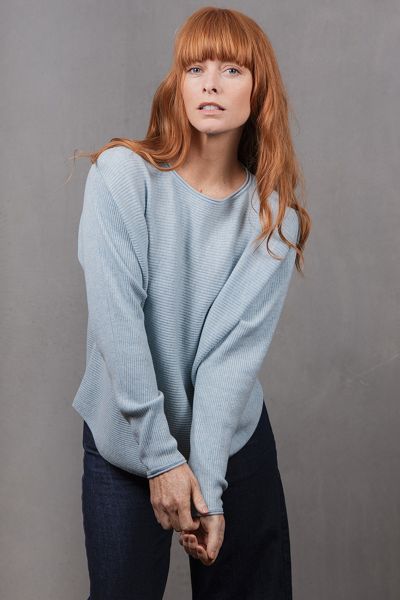 Experience effortless style and comfort with the Dolman Rib Pullover, a modern knitwear essential that elevates your casual wardrobe with understated sophistication. This pullover features a relaxed dolman sleeve silhouette, providing roomy comfort while 