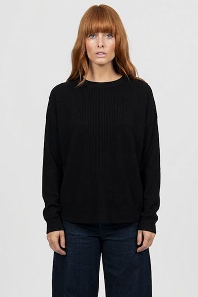 Experience effortless style and comfort with the Dolman Rib Pullover, a modern knitwear essential that elevates your casual wardrobe with understated sophistication. This pullover features a relaxed dolman sleeve silhouette, providing roomy comfort while 