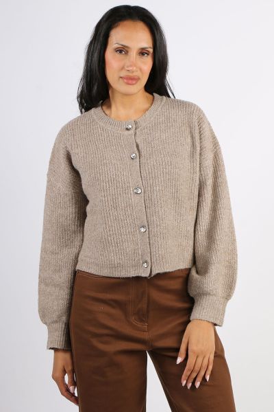 Blacklist Aire Cardigan In Camel