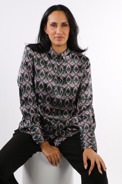 Brax Victoria Shirt In Print