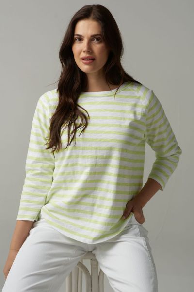 Cloth Paper Scissors Raglan Tee In Lime