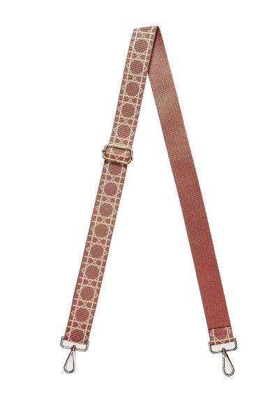Ezra Guitar Strap By Louenhide In Blush