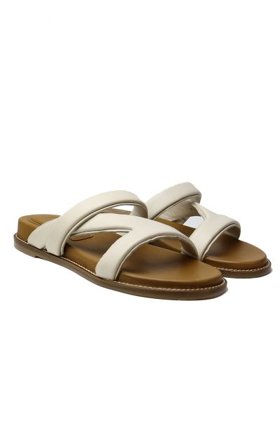 Fanna Slide By Sempre Di In White