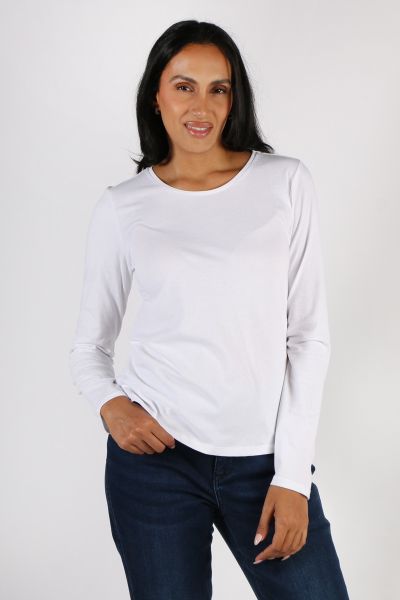 Foil Neat & Sweet Top In White