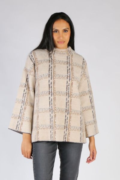 Foil Plain The Game Jumper In Oat