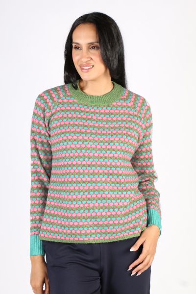 Foil Trim Pop Culture Jumper In Multi