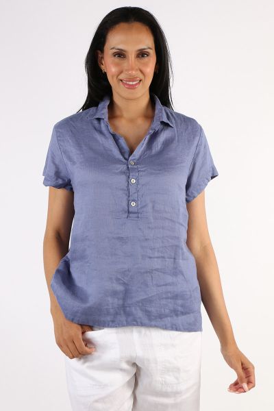 Frockk Celia Top In Cornflower