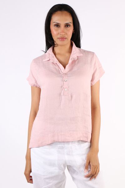 Frockk Celia Top In Pink