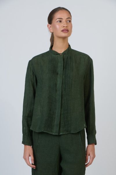 Naturals Tuxedo Dinner Shirt In Myrtle