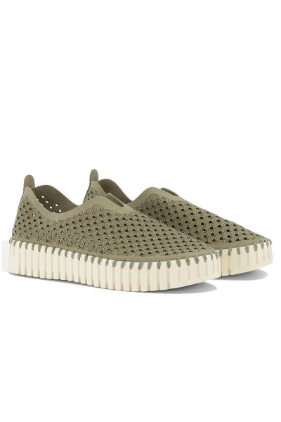 Tulip Platform Shoe By Ilse Jacobsen In Army