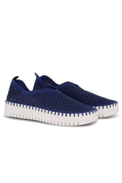 Tulip Platform Flat By Ilse Jacobsen In Indigo