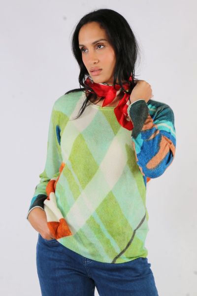 Aldo Martins Alma Cashmere Jumper In Multi