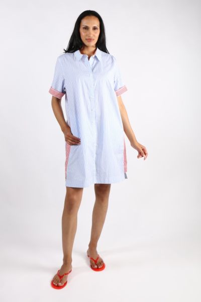 An easy throw on an go is a summer staple dress and Baci gives you just that. In a Washed Crushed Cotton, this dress is perfect to put on after a swim, layer with a tee or on its own. With its Crew neck, this Sleeveless Tiered Tank Dress makes you swing i