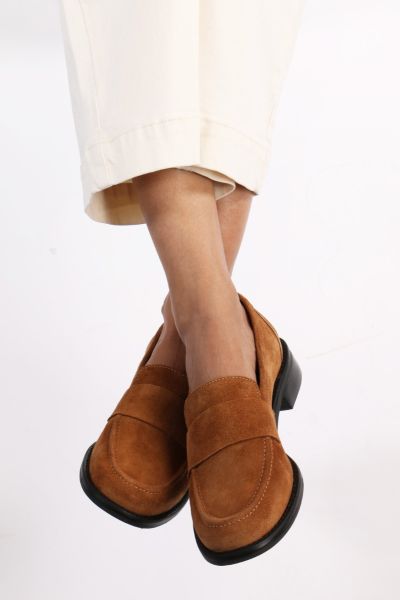 Classic Loafer In Saddle Pony Skin By Sempre Di