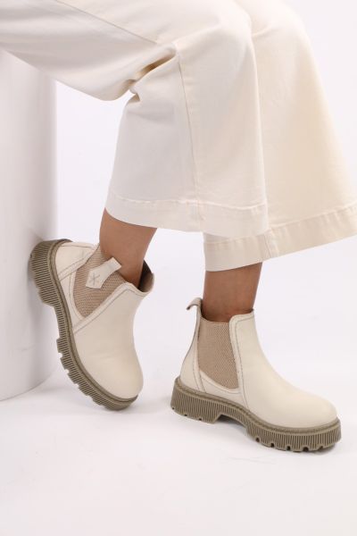Ripper Boot By Sala In Creme