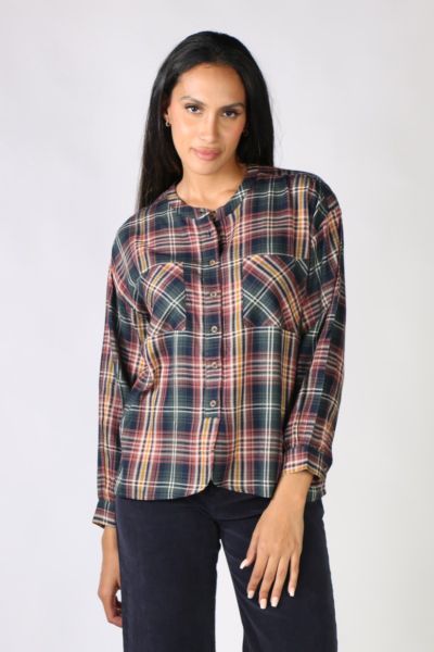 Indi & Cold Pixie Shirt In Navy