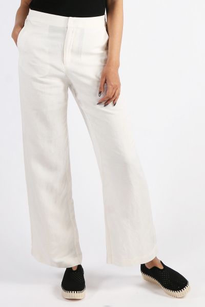 Fly Front Pant By Jump In Ivory