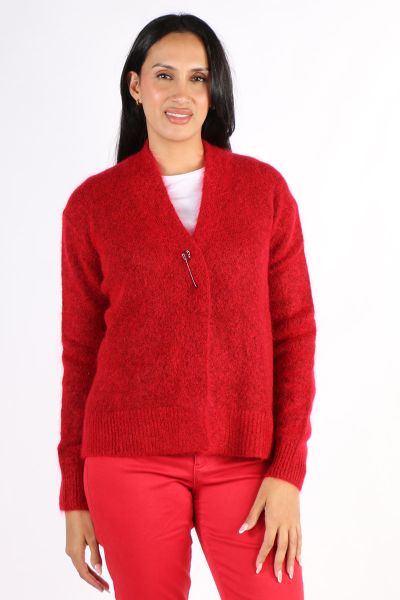 Pin Cardi By Jump In Red
