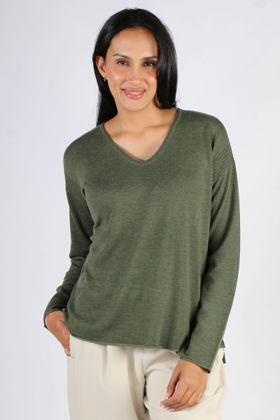 Loobies Story Vivi Jumper In Olive
