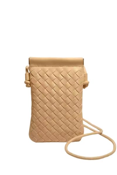 Call Me Bag By L ora D oro In Tan