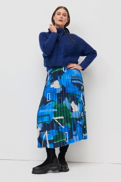 Marco Polo Stella Skies Skirt In Print