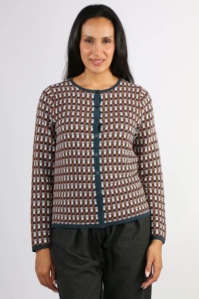 Mansted Emilia Cardigan In Sienna