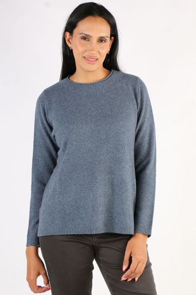 Mansted Zonora Jumper In Denim