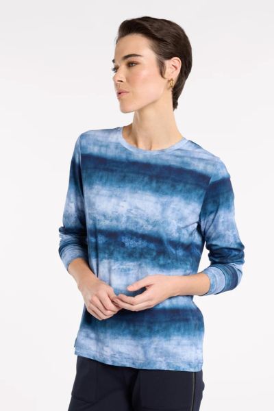 Marco Polo Clover Tee In Blue