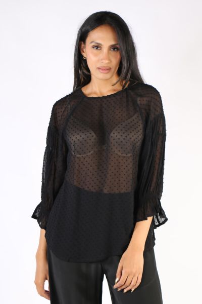Masai Boda Top In Black
