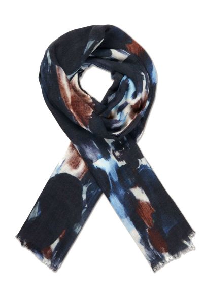 Masai Annik Wool Scarf In Blue