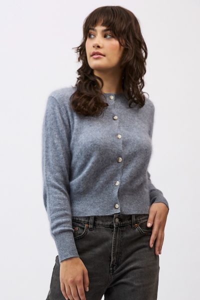 Mia Fratino Sierra Cardigan In Smoke