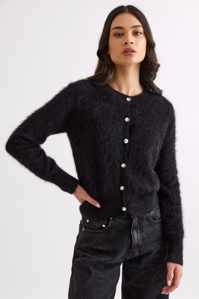 Mia Fratino Sierra Cardigan In Black