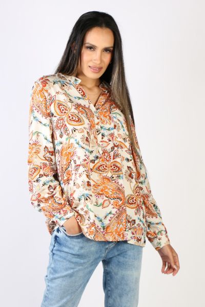 Monique Shirt By Salt + Stone In Orange