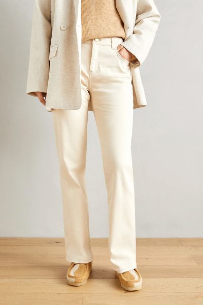Mos Mosh Cecilia Clay Jeans In Natural