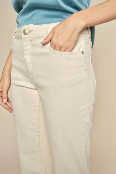 Mos Mosh Cecilia Clay Pants In Natural