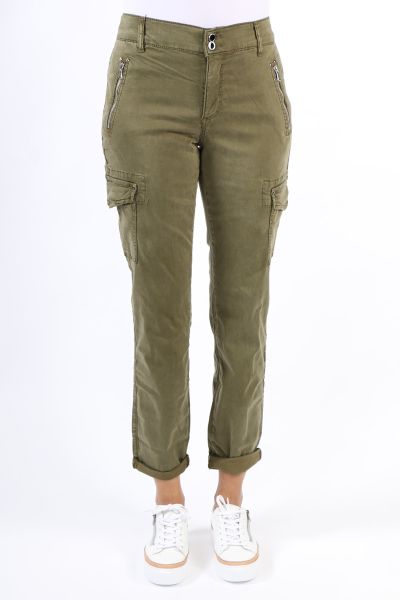 Mos Mosh Gilles Timaf Cargo Pant In Olive