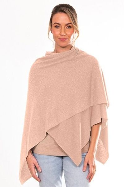 Bridge and Lord Wrap Topper In Oatmeal