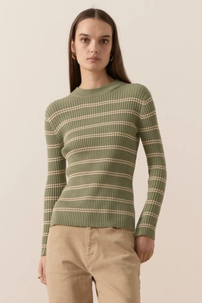 POL Scarlet Jumper In Sage