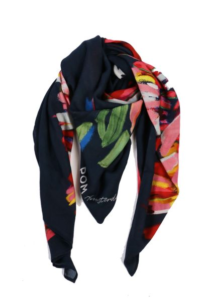 POM Expressive Parrot Shawl