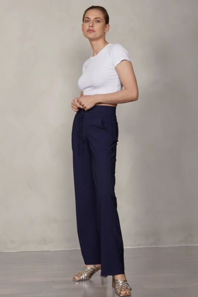 Raffaello Rossi Candice Pant In Navy