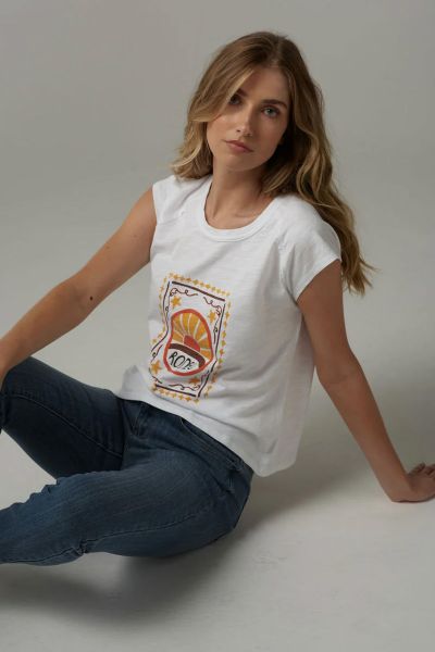 Cloth Paper Scissor Rodeo Tee In Print